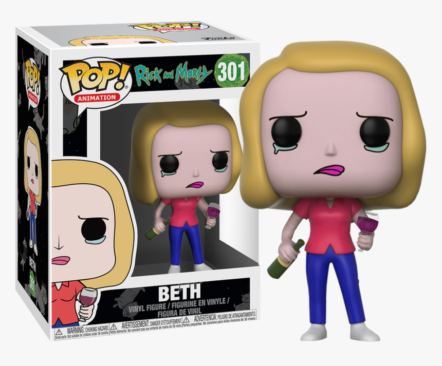 Rick And Morty - Pop Beth Rick And Morty, HD Png Download, Free Download