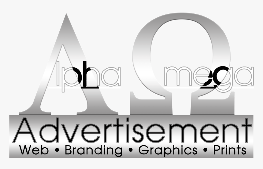 Alpha Omega Advertisement - Graphic Design, HD Png Download, Free Download