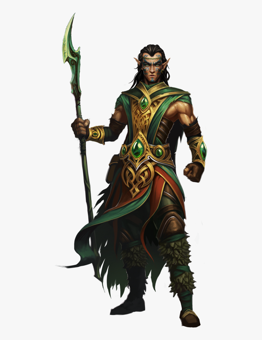 Loki Paper Model Druid Marvel Comics - Might And Magic Druid, HD Png Download, Free Download