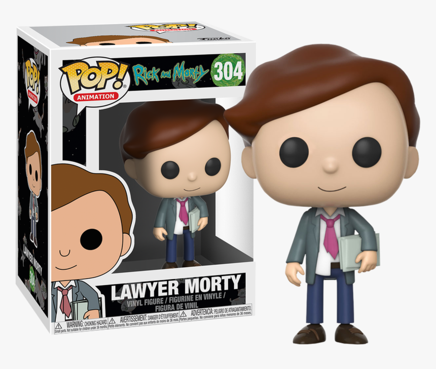 Rick And Morty - Pop Rick And Morty Lawyer Morty, HD Png Download, Free Download