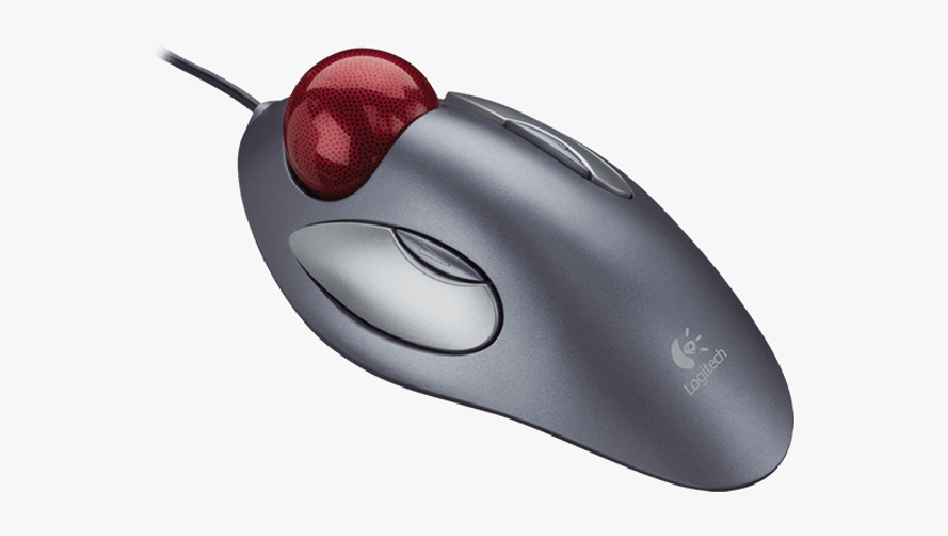 Logitech Trackman Marble Trackball - Mouse Ball On Top, HD Png Download, Free Download