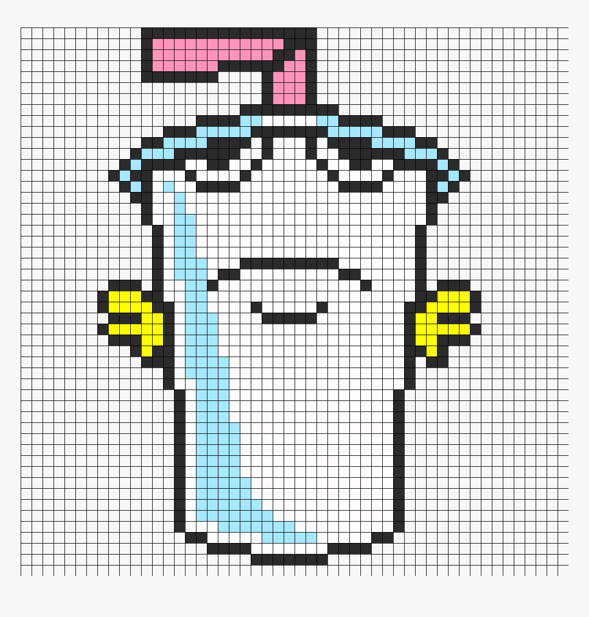 Master Shake Perler Bead Pattern / Bead Sprite - Masked Man Mother 3 Wings, HD Png Download, Free Download