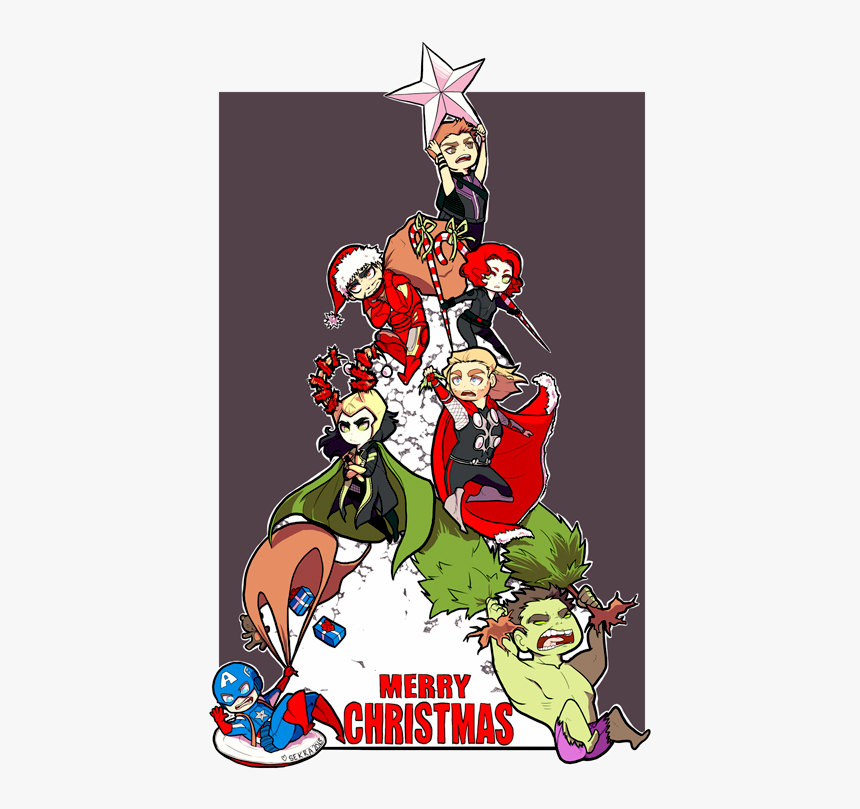 Christmas Card Avenger Design, HD Png Download, Free Download