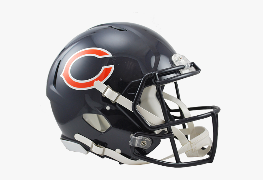 Chicago Bears Speed Authentic Helmet - Chicago Bears Helmet, HD Png Download, Free Download