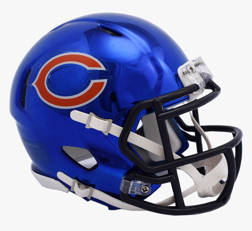 Chrome Riddell Speed Replica - Chicago Bears Helmet, HD Png Download, Free Download