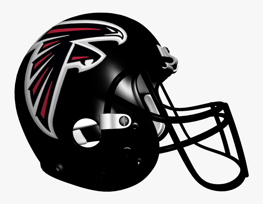 Broncos Chicago Bears Falcons Nfl Denver Atlanta Clipart - Atlanta Falcons Helmet, HD Png Download, Free Download