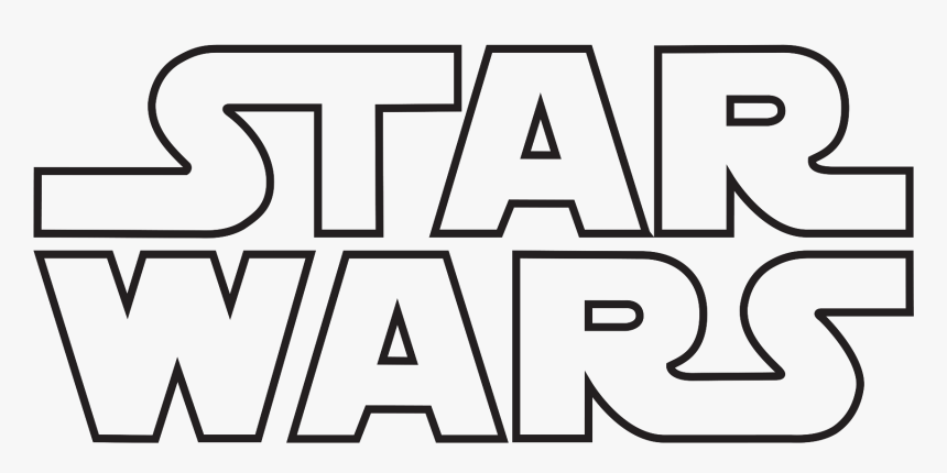 Star Wars Logo White Png, Transparent Png, Free Download