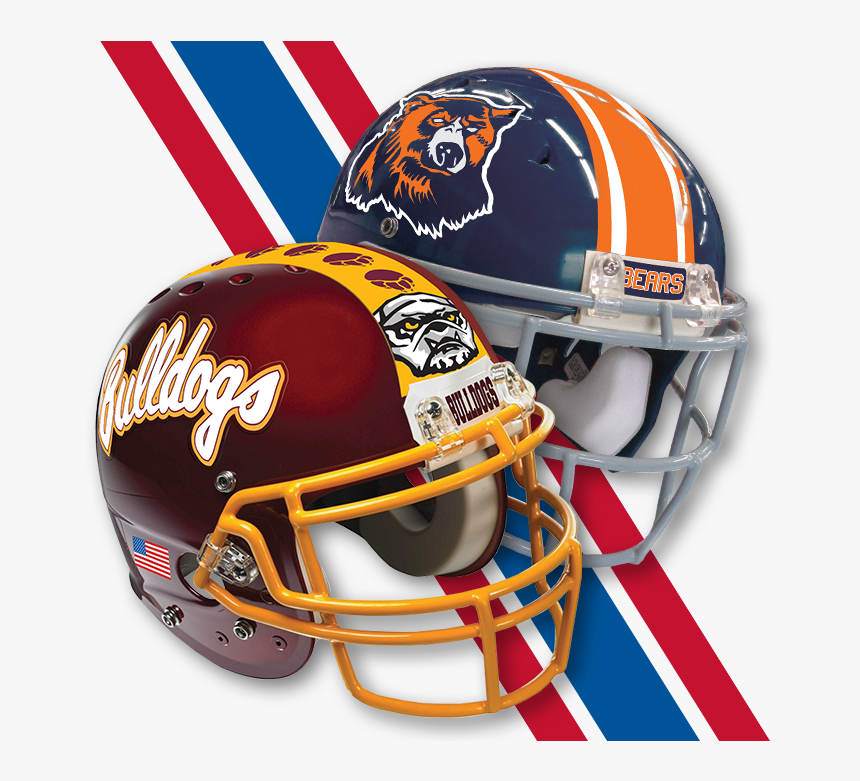 Helmet Stripes - Football Helmet Bear Decal, HD Png Download, Free Download