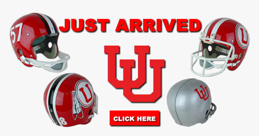 Utah-collage - 1960s Utah Football Helmet, HD Png Download, Free Download