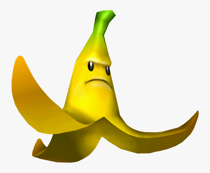 Banana Png Donkey Kong - Mario Kart Giant Banana, Transparent Png, Free Download