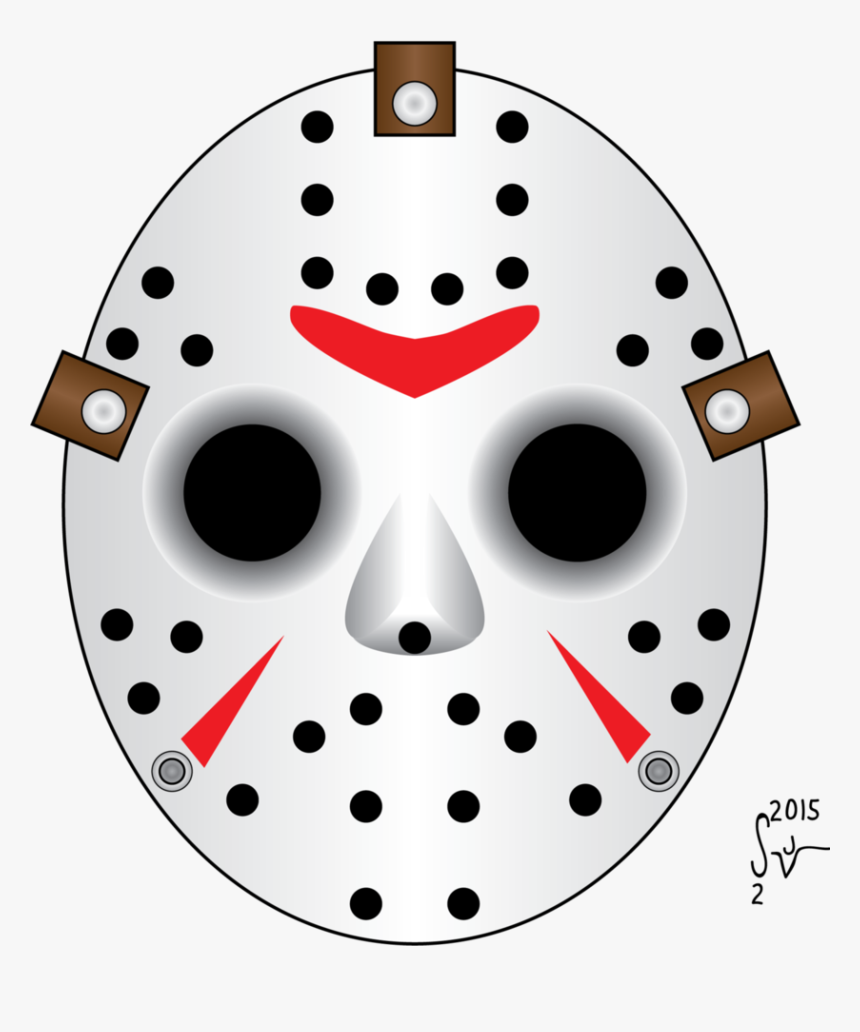 Transparent Jason Voorhees Png - Jason Friday The 13th Mask Drawing, Png Download, Free Download