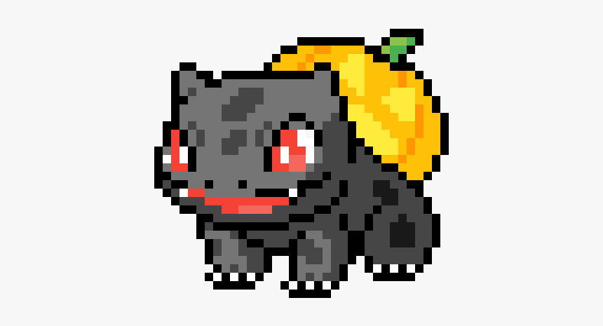 Bulbasaur Minecraft Pixel Art, HD Png Download, Free Download