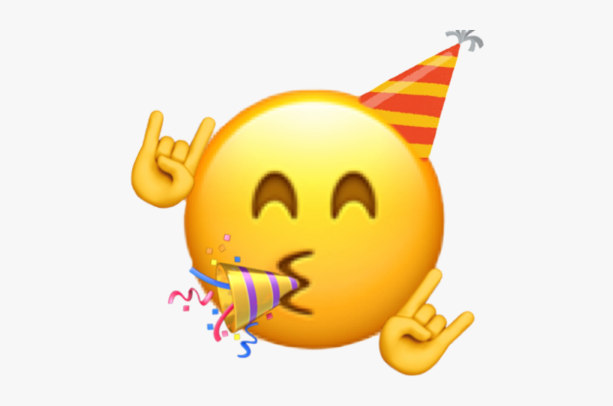 #fiesta #party #cumpleaños #celebracion #emoji #rumba#freetoedit - Emoji Cumpleaños Png, Transparent Png, Free Download