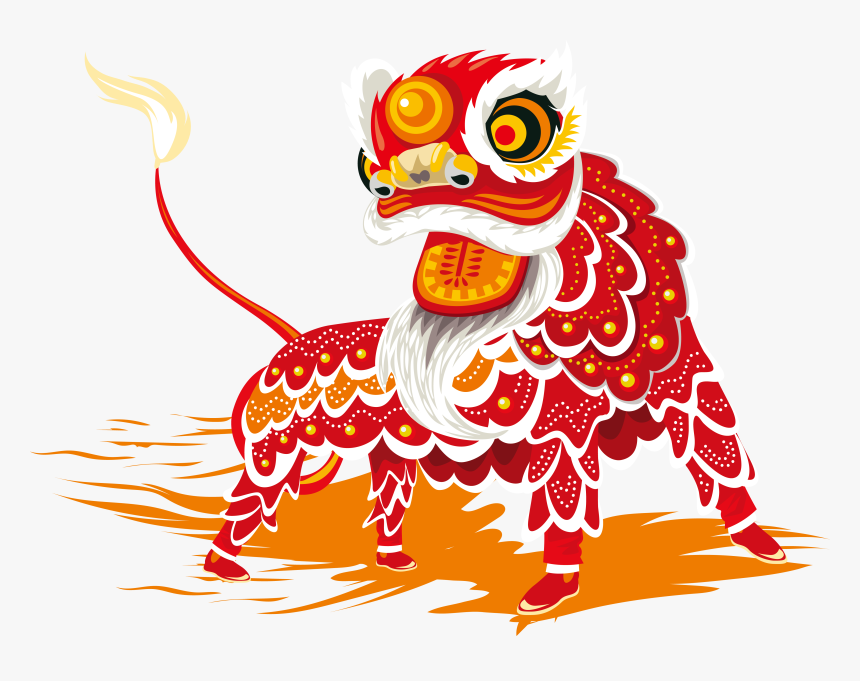 Chinese Dragon Dance Cartoon