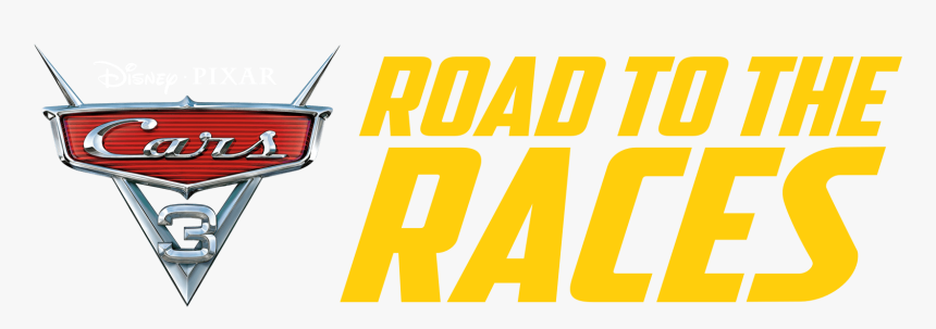 Road To The Races - Cars 3 Logo Transparent, HD Png Download, Free Download