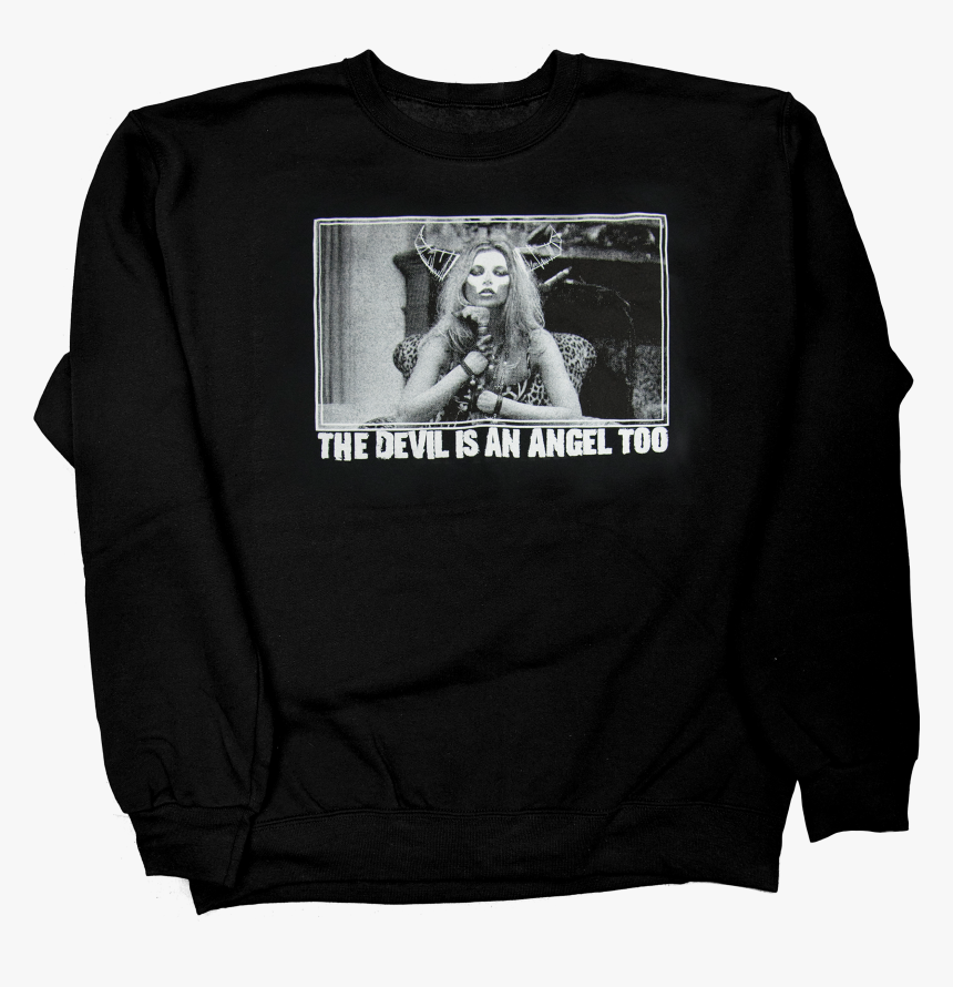 Devil Is An Angel Too Crewneck Sweatshirt - Sweater, HD Png Download, Free Download