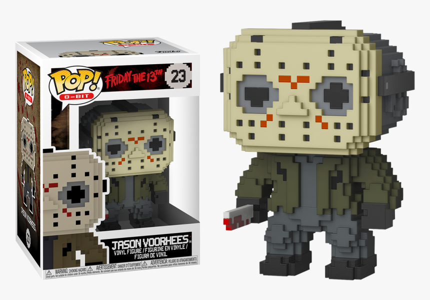 Friday The 13th - 8 Bit Funko Pop, HD Png Download, Free Download
