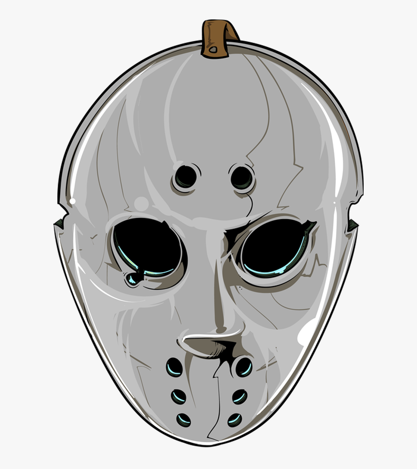 Transparent Jason Mask Clipart - Jason Mask Art Png, Png Download, Free Download