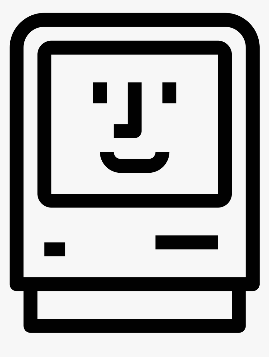 Happy Mac Png - Old Mac Icon Png, Transparent Png, Free Download