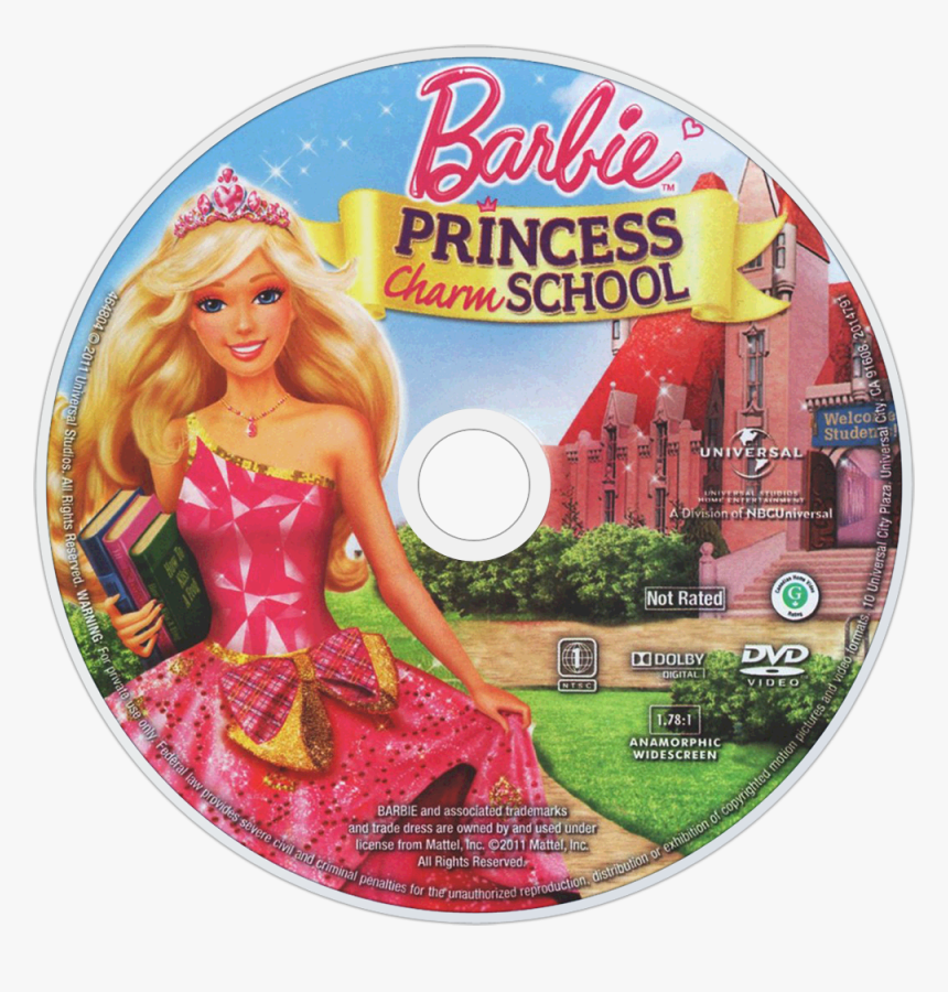 Barbie Princess School Dvd , Png Download - Barbie Charming School Cartoon, Transparent Png, Free Download