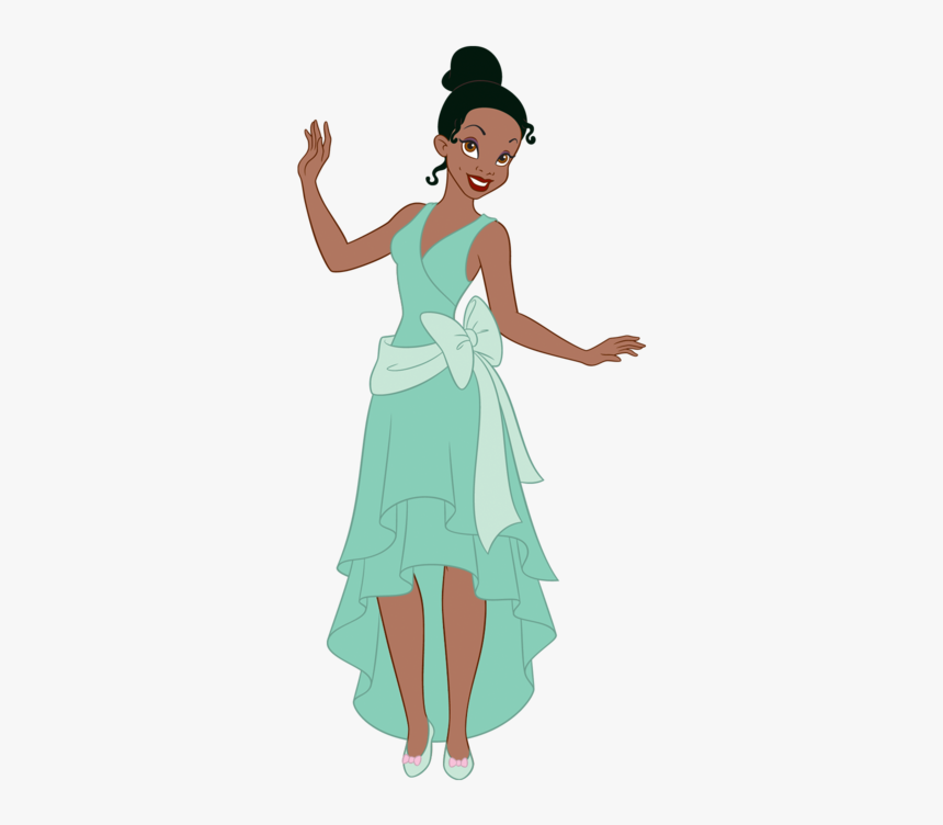 Barbie Clip Dress - Princess Tiana, HD Png Download, Free Download