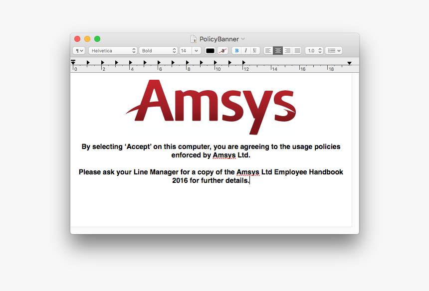 Login Window Policy Bannerimage1 - Amsys, HD Png Download, Free Download