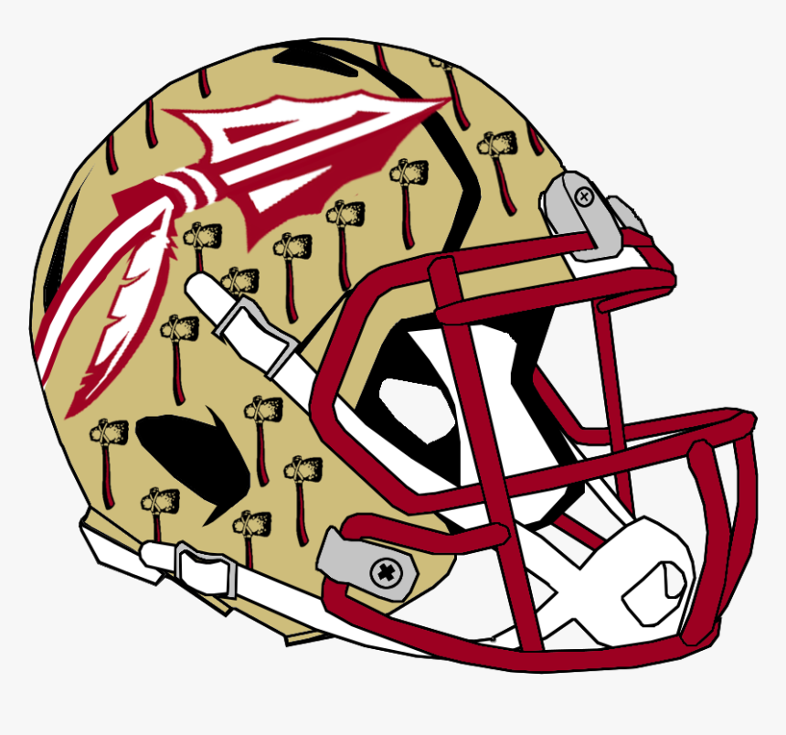 Fsu Football Helmet Graphic, HD Png Download, Free Download