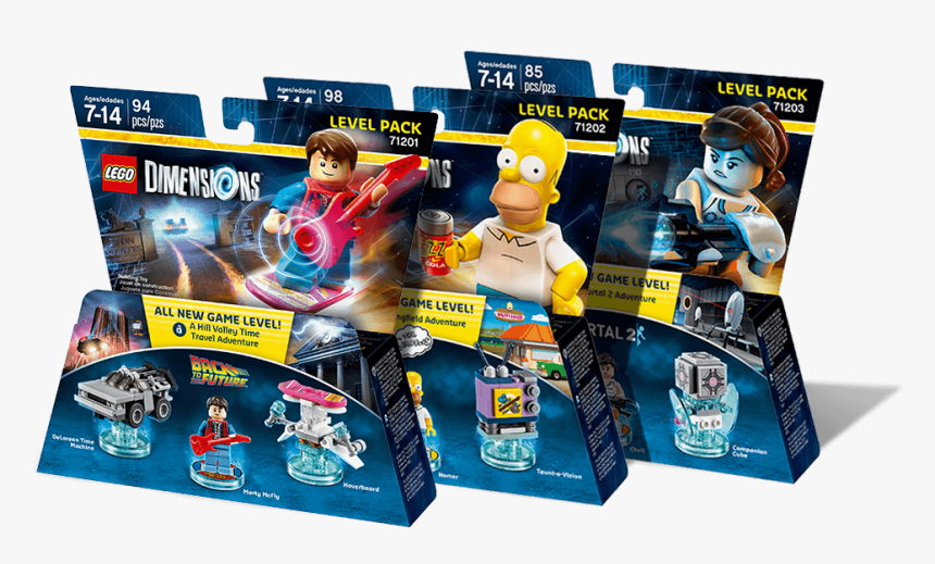 Lego Dimensions Minifigures Png, Transparent Png, Free Download