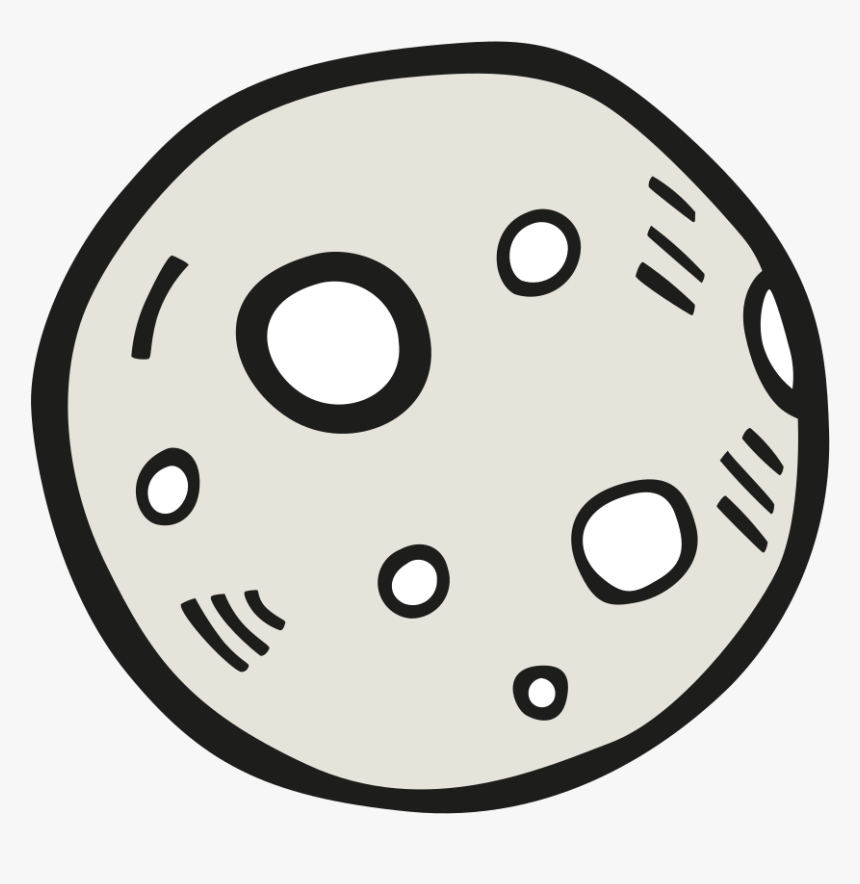 Moon Full Moon Icon - White Full Moon Icon, HD Png Download, Free Download