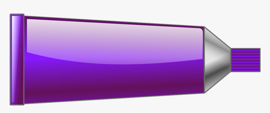Tube, Dye, Paint, Tint, Painting, Lilac, Purple, Color - Purple Paint Tube Clipart, HD Png Download, Free Download