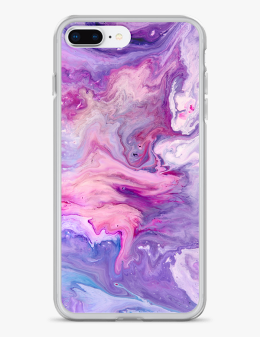 Purple Paint Marble Iphone Case - Iphone, HD Png Download, Free Download