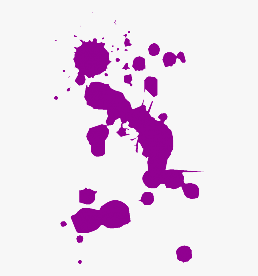 Purple, Splash, Drops, Drop, Brush, Paint, Decor - Fine Art, HD Png Download, Free Download