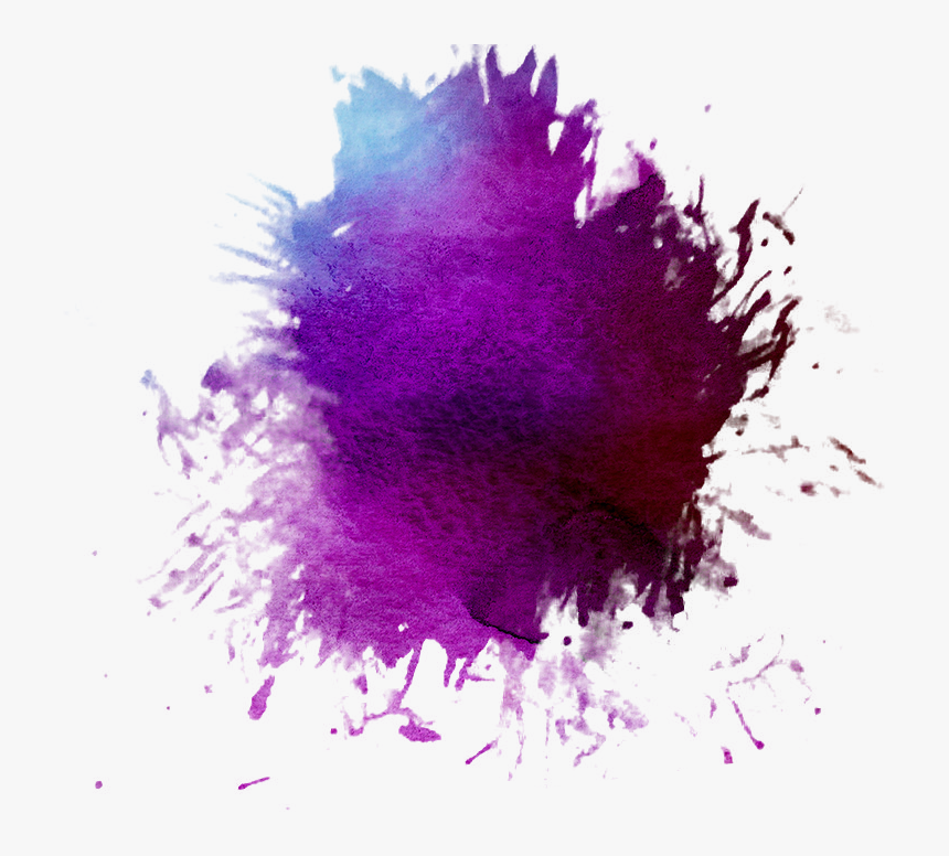 #purple #pink #splatter #paint #splash #overlay #ftestickers - Purple Paint Splash Png, Transparent Png, Free Download