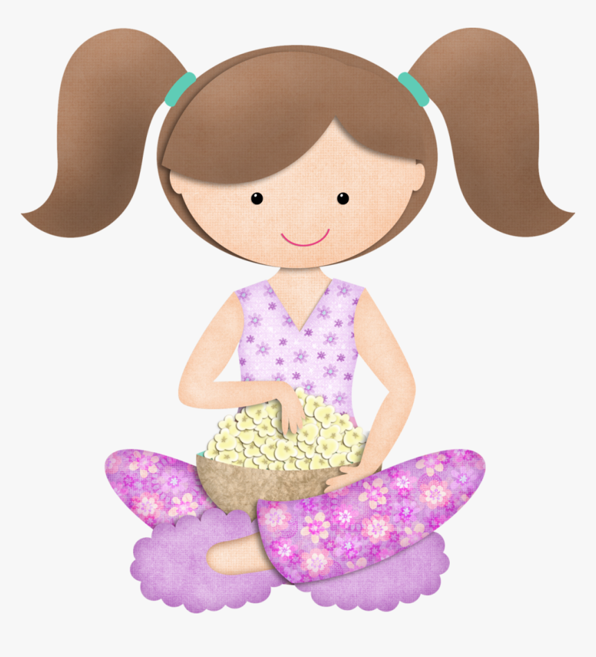 Transparent Pajama Clipart - Girls In Pjs Clipart, HD Png Download, Free Download