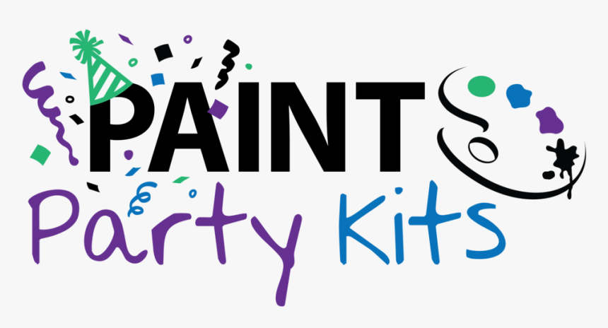 Paint Party Kits-01 Copy - Graphic Design, HD Png Download, Free Download