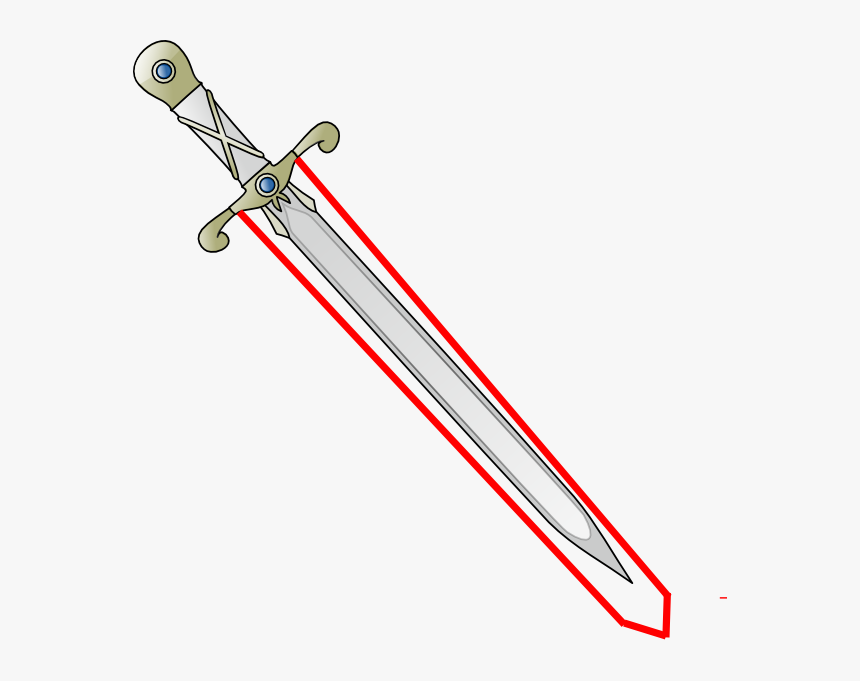 Burning Sword Clipart, HD Png Download, Free Download