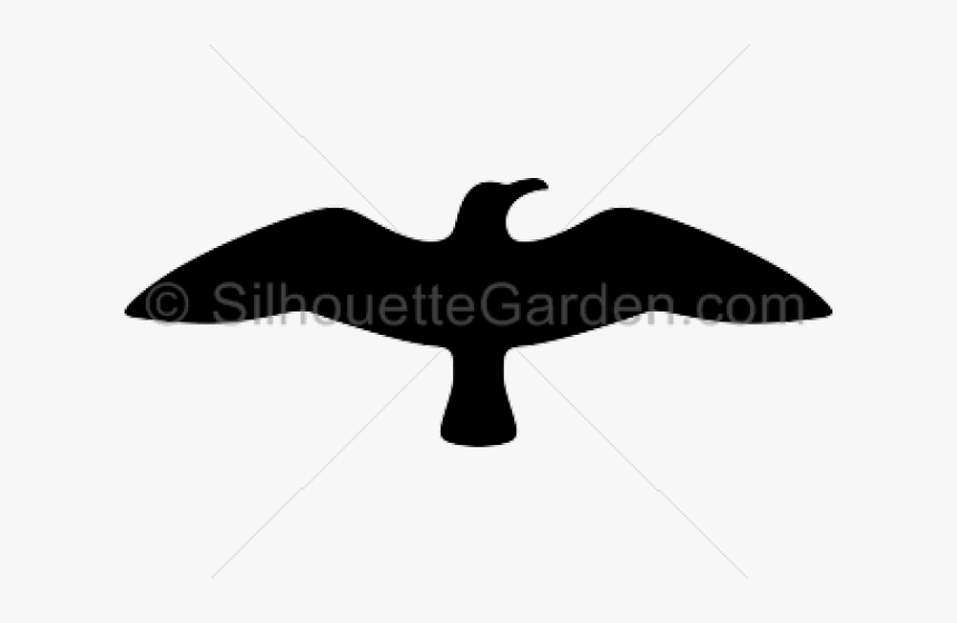 Seagull Clipart Fly Away - Silhouette Of A Seagull, HD Png Download, Free Download