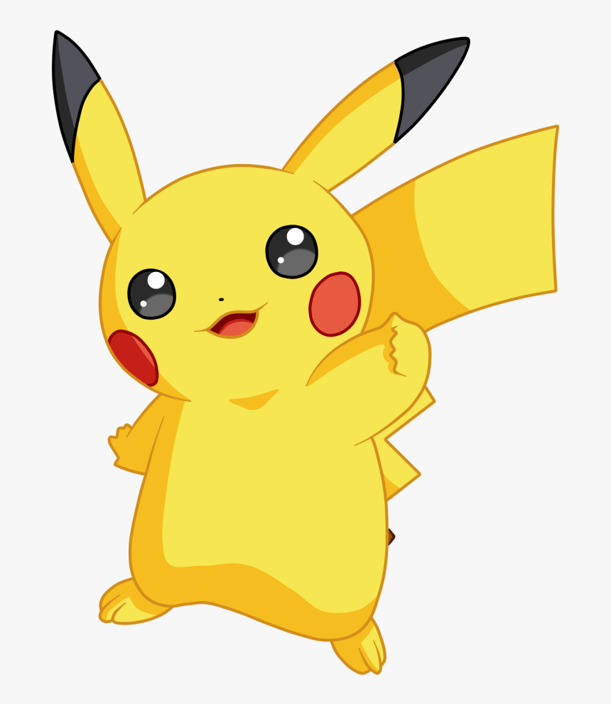 Pokémon Aniversário - Pikachu With Thumbs Up, HD Png Download, Free Download