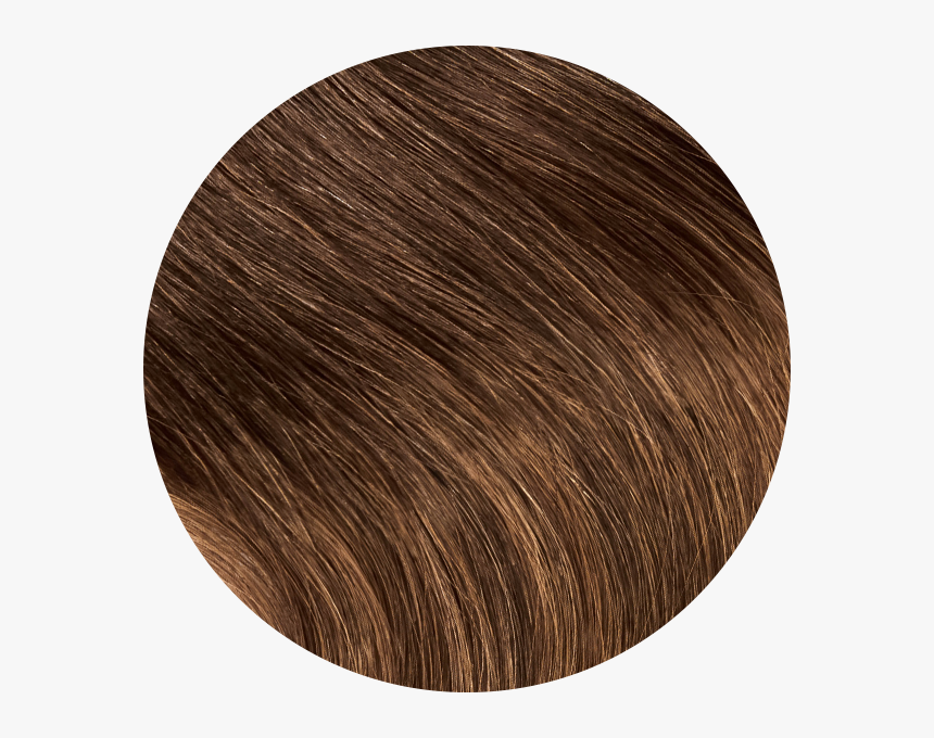 Soft Brunette Balayage Wavy Weft Bundle - Circle, HD Png Download, Free Download