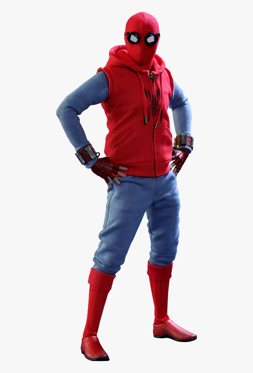 Spider Man Homecoming Png - Homemade Spiderman Homecoming Suit, Transparent Png, Free Download