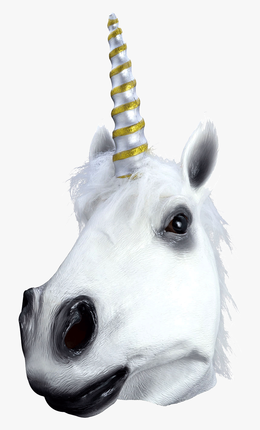 Unicorn Mask Transparent Background , Transparent Cartoons - Yksisarvinen Naamari, HD Png Download, Free Download