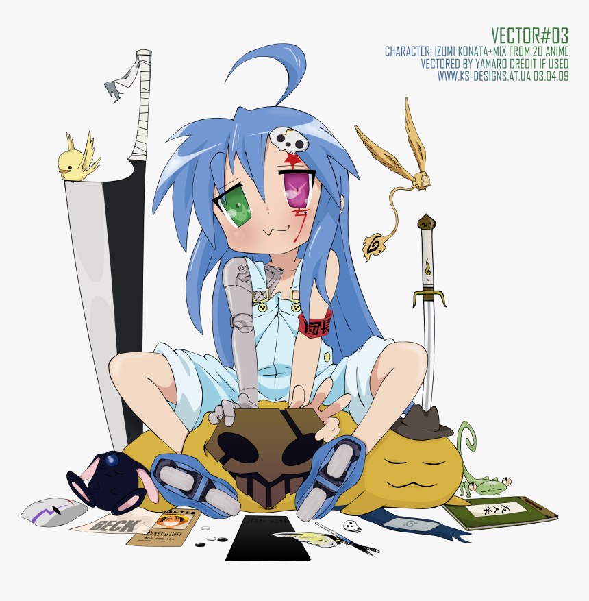 Izumi Konata / Series - Lucky Star Konata, HD Png Download, Free Download