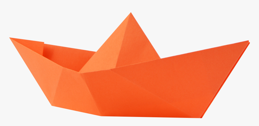 Clip Art Paper Boat Png - Paper Boat Origami Png, Transparent Png, Free Download