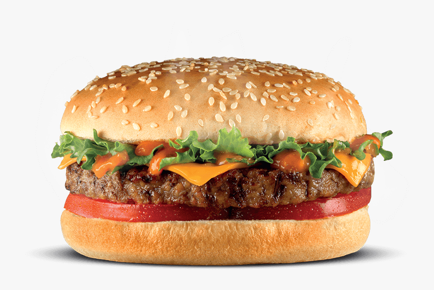 Rustlers Quarter Pounder - Hungry Jacks Bacon Deluxe, HD Png Download, Free Download