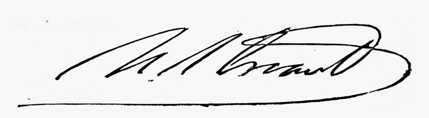 President Ulysses S Grant Signature, HD Png Download, Free Download