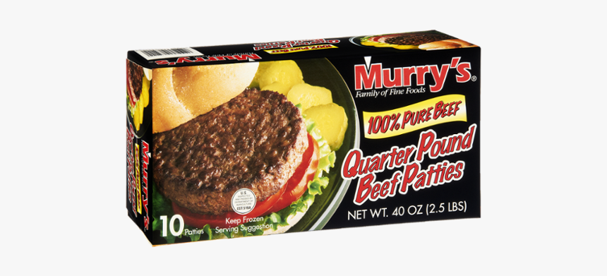 Murrys Quarter Pounders Burgers, HD Png Download, Free Download