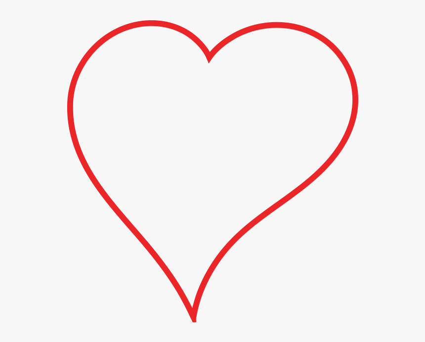 Png Line Heart Transparent - Heart, Png Download, Free Download