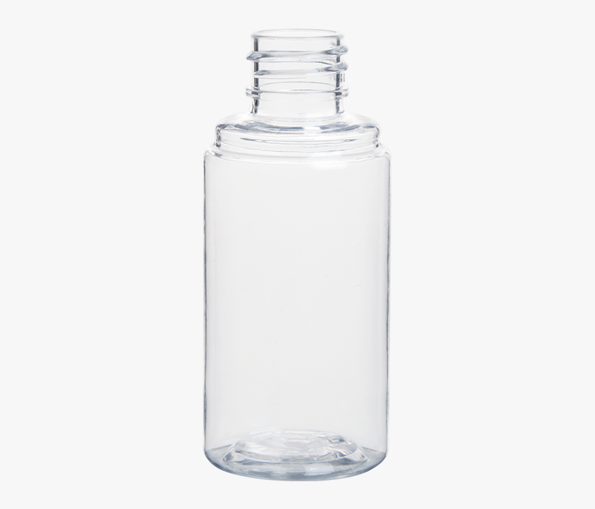 50ml Plastic Cylinder Bottles Clear Pet Bottles With - Glass Bottle, HD Png Download, Free Download