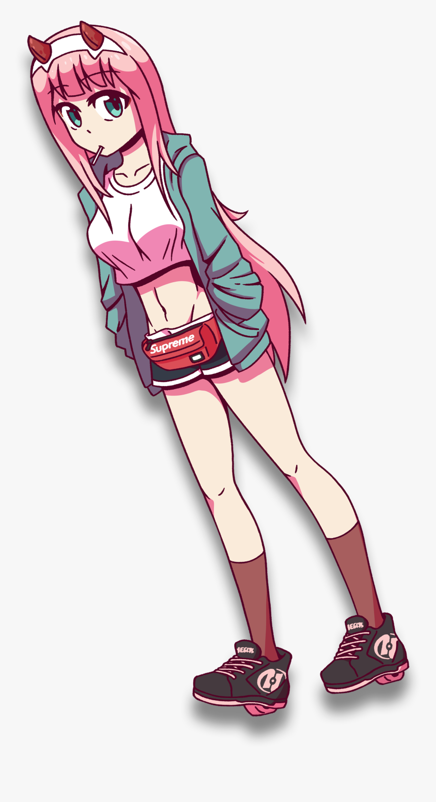 Transparent Anime Girl Waving Png - Cartoon, Png Download, Free Download