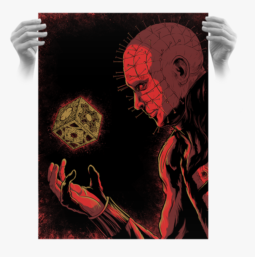 Hellraiser Screen Print - Screen Print Horror Movie, HD Png Download, Free Download